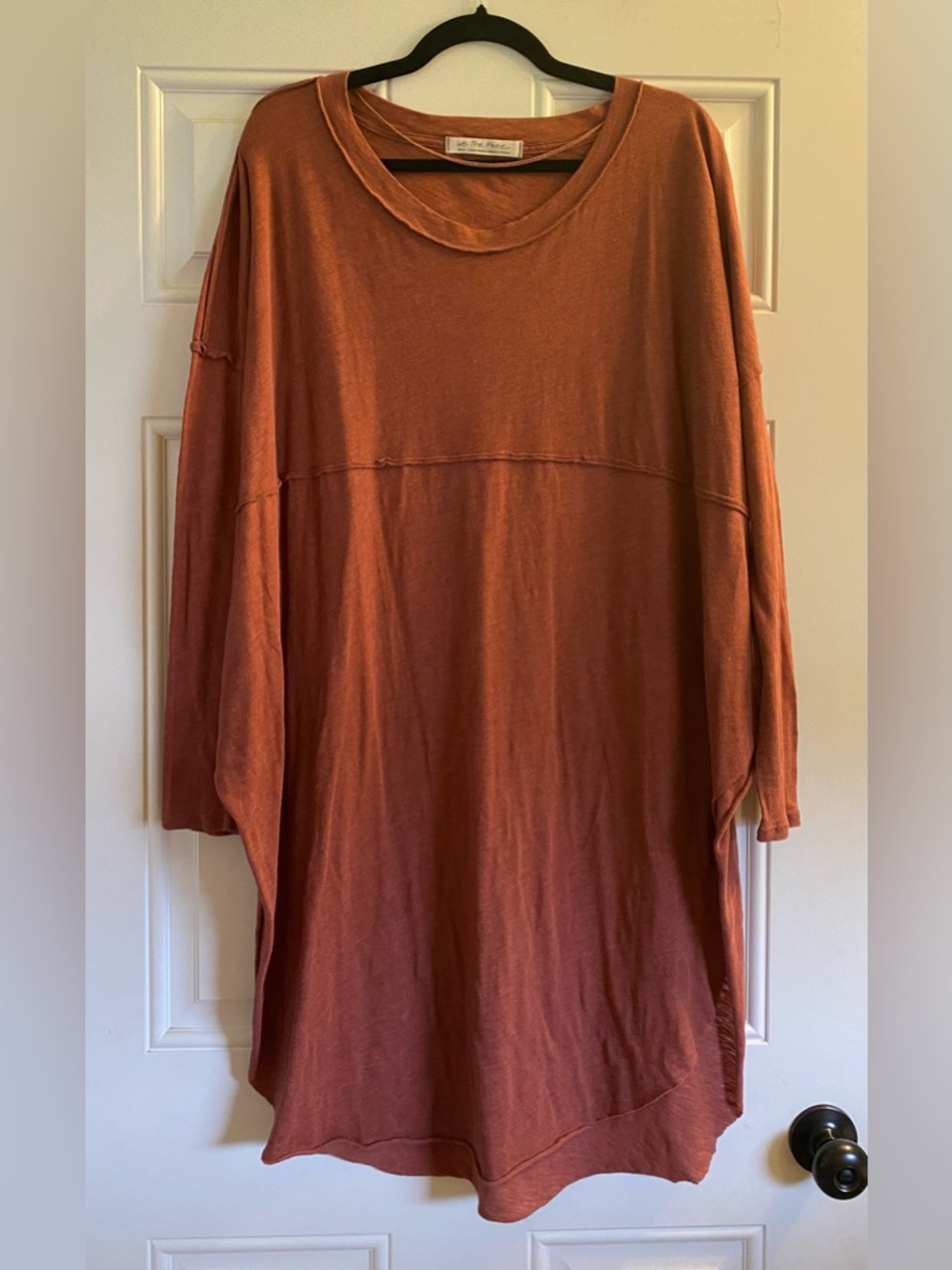 We The Free Rust Orange Tunic Dress - Picture 3 of 7